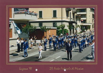 1991 Eidg  Musikfest Lugano